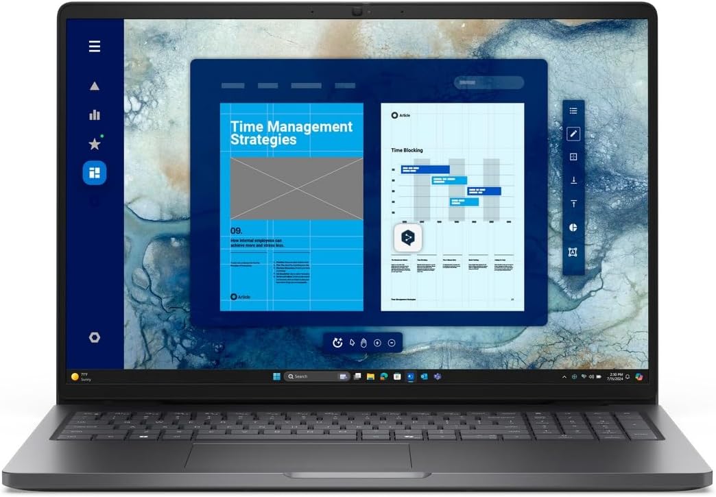 【レセコン用ノートパソコン】Dell Pro 16【Win11Pro、Corei5-1345U、MEM16GB、SSD256GB、フルHD、5年オンサイト保守翌日対応（離島除く）】※こちらの商品は訪問費用は含まれておりません。訪問ご希望の場合は別途お問い合わせください。