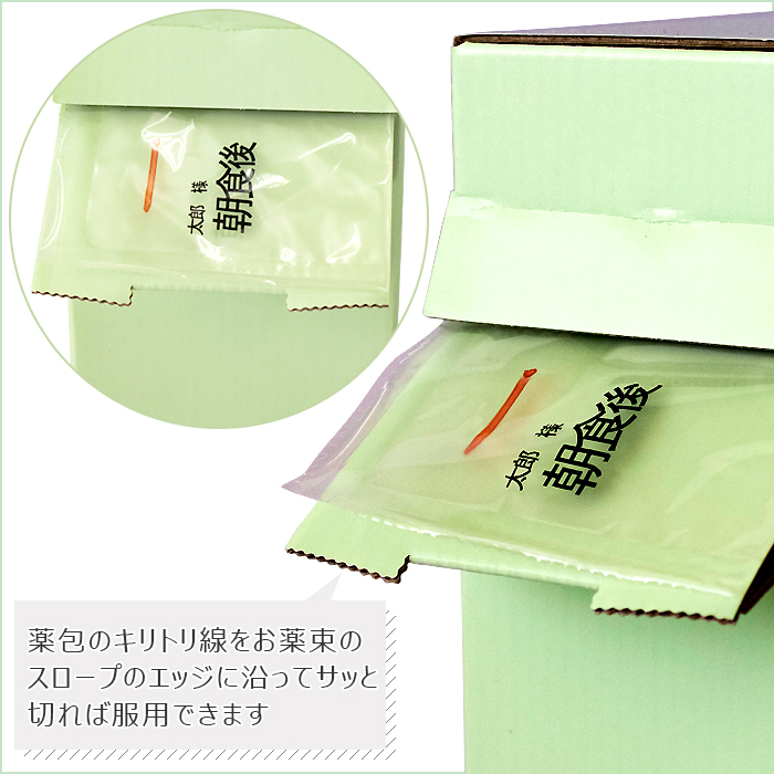 生活に溶け込む新しい配薬ツール お薬束 調剤 介護 医療の 消耗品コム