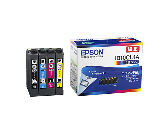 IB10CL4A エプソン EPSON 純正インク  【4色パック】 対応機種：EW-M530F
