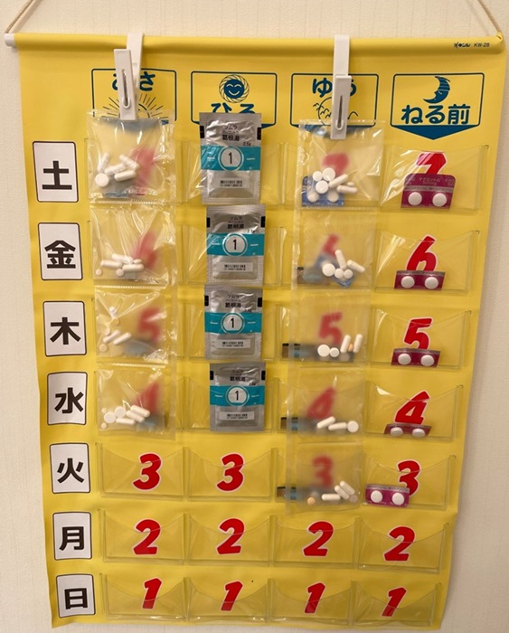 服薬支援ツール　お薬束®-カレンダー　10枚入り